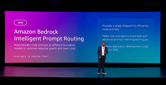 Amazon Bedrock Intelligent Prompt Routing
