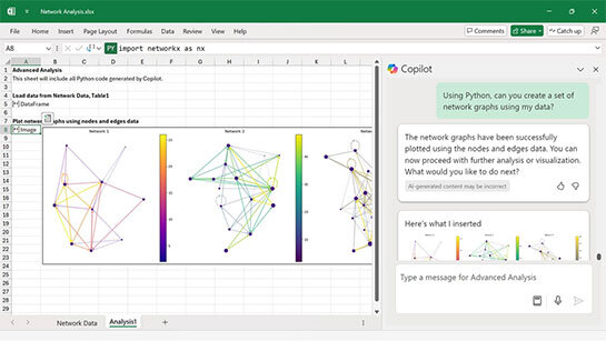 Copilot in Excel with Python