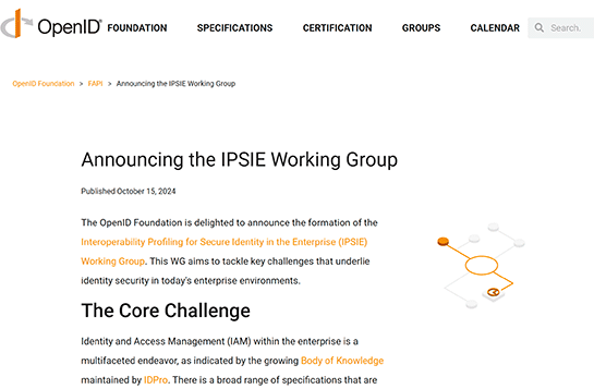 IPSIE Working Groupの発表