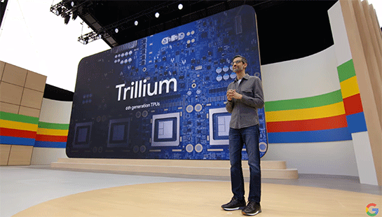 第6世代のAI専用TPU「Trillium」発表